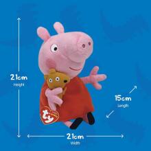 Peppa Pig Art.7196230 Mīksta rotaļlieta Peppa, 25 cm