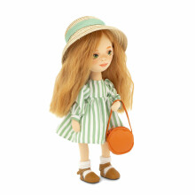 Orange Toys Sweet Sisters Sunny in a Striped Dress Art.SS02-20 Saulėta lėlė dryžuota suknele (32cm)