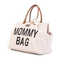 Childhome Nursery Bag Art.84587 Teddy OffWhite Soma mamiņai