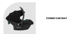 Kunert Cosmo Art.84916 Black Autokrēsliņš (0-13 kg)