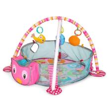 Eco Toys Baby Mat 3 in 1 Art.88970 Aktivitāšu paklājiņš ar bumbām, 0 m+