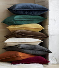 La bebe™ Pillow Eco 40x60 Art.85361 Spilvens ar rāvējslēdzēju un griķu sēnalas pildījumu ar kokvilnas apvalku [40x60cm]