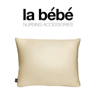 La bebe™ Pillow Eco Velvet 30x40 Art.86120 Beige/Grey Подушка из мягкой мебельной ткани VELVET на молнии с наполнение из гречневой шелухи с дополнительным внутренним чехлом из хлопка 30x40см