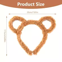 Home Company Bear Ear Art.88847  Karnevāla piederums  - Lača ausis,1 gab