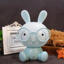 Kids Severno Art.89526 Blue Детский ночник Зайчик