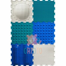 „Ortoto“ ortopedinių kilimėlių rinkiniai „Aisberg Art.89595“ Vaikiški kilimėliai iš 6 dalių