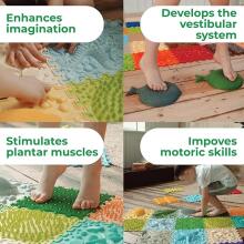 Orto Nature Orthopedic Mat Sets Young Explorer  Art.OTN-S-YNX  Bērnu paklājs no 6 daļām