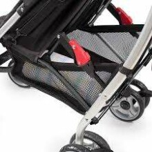 Vasaros kūdikių 3D „Lite“ menas. 32703 Raudoni vaikščiojimo / sportiniai vežimėliai