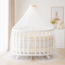 Lorelli Canopy Art.20051170003 Beige Luxurious universal canopy for a baby crib