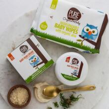 Pure Beginnings Bum Cream Art.91486  Daudzfunkcionāls krēms sarkaniem plankumiem, autiņbiksīšu izsitumiem, kukaiņu kodumiem u.c. ar organisku maizes koku ekstraktu,50 ml