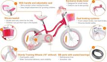Royal Baby Kids Bike Wheels Collas 12'  Art.92083 Pink   Bērnu divritenis (velosipēds) ar palīgriteņiem