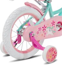 Joystar Kids Bike Wheels Collas 12'  Art.92090 Mint   Bērnu divritenis (velosipēds) ar palīgriteņiem