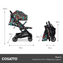 Cosatto Woosh 4 Pushchairs Art.92236 Whisper  Baby stroller