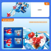 Super Wings The World Aircraft Art.92418  Playset, flying airport with figures