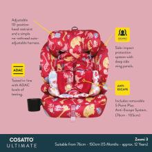 Cosatto Zoomi 3 iSize Art.92550 Delite Bērnu autokrēsliņš (9-36 kg)