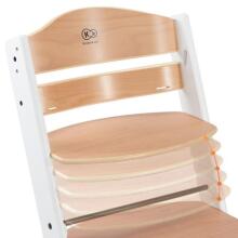 KinderKraft Enock Art.92567 White  Koka barošanas krēsls