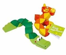 Kids Krafts Wood Twisty Jungle Animals Art.WD157 Развивающая деревянная игрушка-головоломка,1 шт