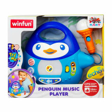 Winfun Penguin Music Player Art.44754 Izglītojoša muzikāla rotaļlieta