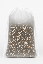La Bebe™ Light Refill 1,5 L Art.9433 Piepildījums pufiem un sēžammaisiem (DIY)  – polistirola bumbiņas + griķu sēnalas maisījumā