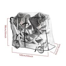 Universal Rain Cover for Twins Art.94532 Универсальный дождевик для коляски (двойни/близнецов)