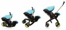Doona™ Infant Car Seat Red/Love Art.SP150-20-003-015 Автокресло-коляска нового поколения 2 в 1