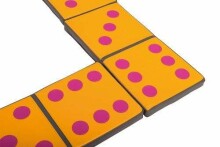 Novum Maxi Domino Art.4640733 Bērnu daudzfunkcionālais grīdas paklājs  no 28 elementiem