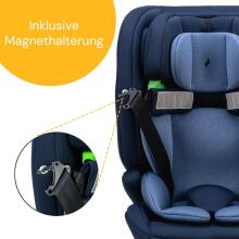 Osann Flux Isofix Art.96376 Navy Melange   Bērnu autokrēsliņš (9-36 kg)