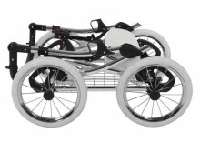 Tutek Turran Silver Eco Prestige Art. TECECO WP / B vežimėliai - modernūs daugiafunkciniai vežimėliai 2 viename
