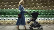 Cybex Melio pastaigu rati Moon Black