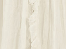 Jollein Canopy Vintage Art.002-005-66041 Ruffle Ivory - baldakimas lovelei (245 cm)