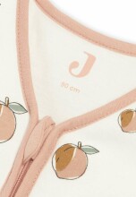 Jollein With Removable Sleeves Art.016-548-66030 Peach - medvilninis miegmaišis rankomis 70cm