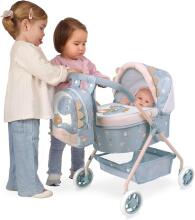 DeCuevas Toys Coco Art.86080 Leļļu rati ar somu