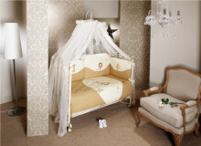FERETTI - Bērnu gultas veļas komplekts 'Diamond Lion Prestige' Quintetto 5 