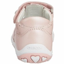 „Geox Respira 2011“ rožinis mažylio kūdikio menas. B91E6R mergaičių basutės