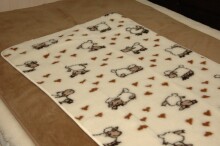 Kampol тёпленькое одеяльце на натуральной овчинке Merynos 100 x150