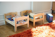 Made in Sweden Duktig  Art.400.863.51 Leļļu gultiņa ar gultas veļu