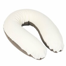 Doomoo Buddy Art.33775 Home White-Taupe Многофункциональная подушка для беременных и кормящих