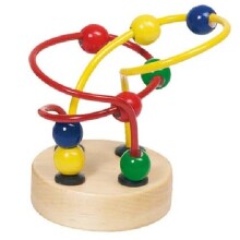 Goki Mini Bead Art.VG59994 Attīstoša koka rotaļlieta