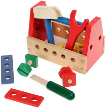 Djeco Tool Box Art.10550 Darba komplekts Instrumentu kaste (koks)