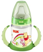 Nuk First Choice  Disney Art.SD68  Бутылочка-поильник  с насадкой для питья с силиконовой соской с 6 мес. 150 мл.