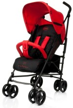 „4Baby '18“ formos plk. Raudoni vaikščiojantys / sportiniai skėčio tipo vežimėliai