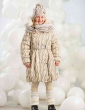 LENNE '16 Sonja 15335/1000 Bērnu siltā ziemas termo jaciņa-mētelis [jaka] ( Izmēri  110, 116, 122)
