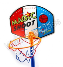 Kings Sport Art.030115 Basketbola grozs ar tīklu 134cm + bumba 14cm
