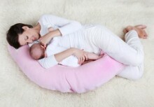 Womar Comfort Exclusive Eco Art.122045 Многофункциональная подковка для сна / кормления малыша (Подушка) (170 cm) (Наполнение:  чешуя полбы)
