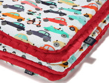 La Millou Art. 83502 Toddler Blanket La Mobile Red Высококачественное детское двустороннее одеяло от Дизайнера Ла Миллоу (80x100 см)