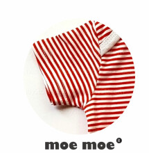 MoeMoe Art.41754 Medvilninis kūdikių kostiumas trumpomis rankovėmis