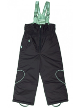 Lenne '17 Harriet Art.16353 / 042 juodos vaikiškos žieminės šiluminės kelnės su aukštu liemeniu (86cm) spalva: 042