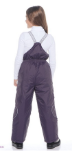 Lenne '17 Harriet Art.16353/042 Black Утепленные термо штаны [полу-комбинезон] для детей, цвет 042 (размер 86)