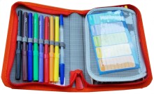 „Patio School“ komplektas: ergonomiška kuprinė, pieštukų dėklas ir batų krepšys [portfelis] 86146 „Race“