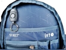 Patio Ergo School Backpack Школьный эргономичный рюкзак с ортопедической воздухопроницаемой спинкой [портфель, ранец]   Art. 86163 ST.REET 8872